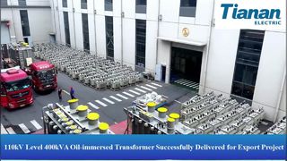 Entrega en Tianan: envío de transformadores de 110 kV para exportación