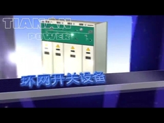 Subestación de transformadores móviles, interruptores, transformador de energía sumergido en aceite