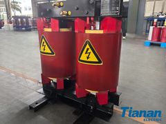 Tipo seco echado transformador de la resina