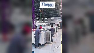 Dentro de Tianan: línea de producción de transformadores y logística