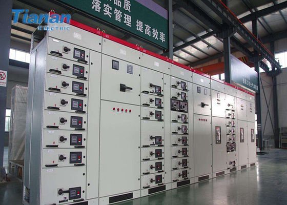 Dispositivo de distribución eléctrico retirable Floorstanding de la distribución de la baja tensión del GCS