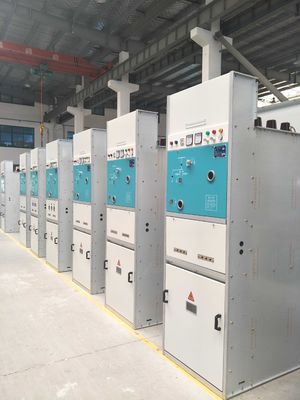 Aparamenta de alta tensión aislada en gas SF6 de 33Kv/36Kv/40.5Kv con corriente nominal de 630A, aparamenta RMU de interior