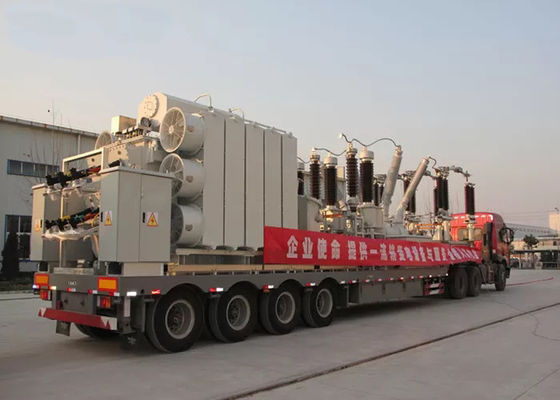 Estación de transformadores de ruedas Frecuencia 50/60 Hz Velocidad del viento 40 m/s para aplicaciones de trabajo pesado