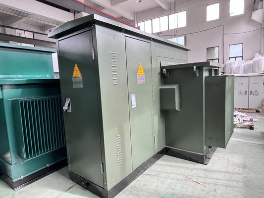 BLI 125 Nivel de aislamiento y método de enfriamiento ONAN Transformador eléctrico compacto para CA 50