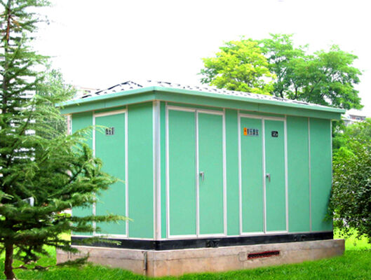 Subestación compacta móvil prefabricada para uso exterior