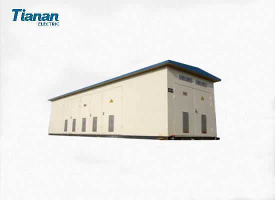 Subestación compacta prefabricada con clasificación IP23 de 12 kV y 30-2000 kVA para una distribución de energía confiable